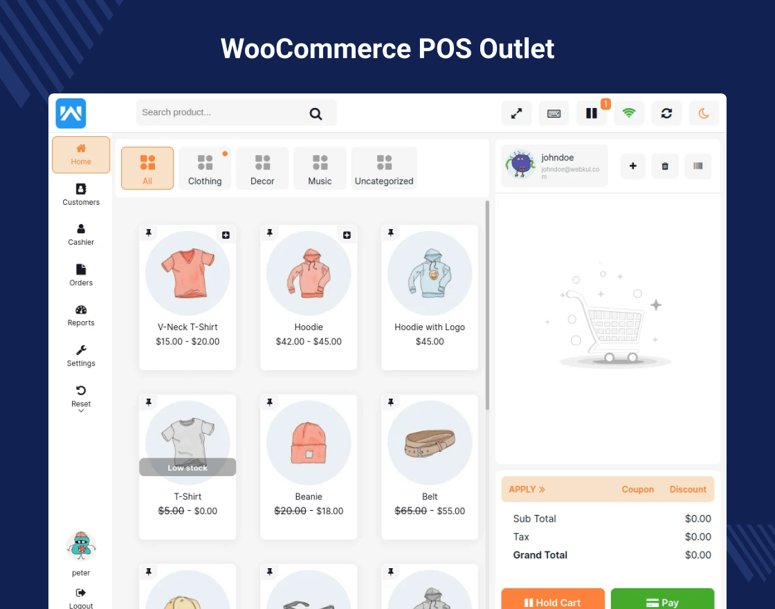 Point of Sale System for (POS Plugin) by kul CodeCanyon