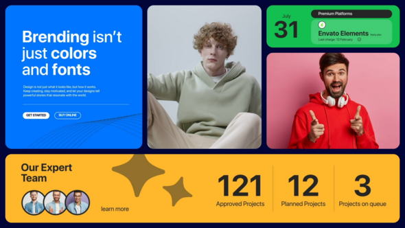 Multiscreen Slideshow Opener Openers template preview
