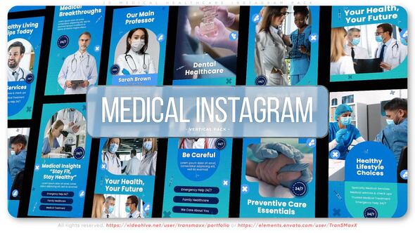 10 Medical Healthcare Instagram Pack