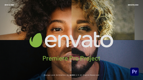 Opener Premiere Pro template preview