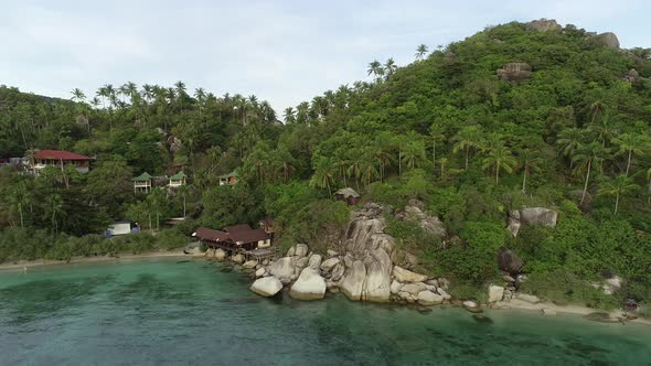 Aerial View On Tropical Lagoon alt