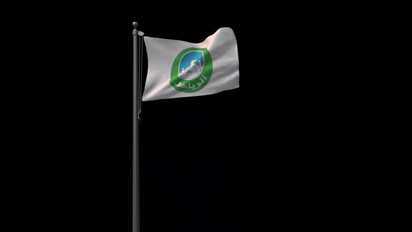 Riyadh City Flag With Alpha 2K alt