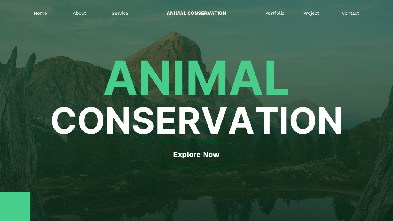 Animal Conservation - Animal Keynote Templates, Presentation Templates