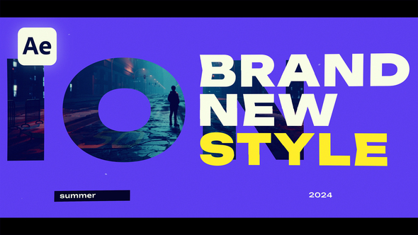 Opener - Typography Opener Openers template preview