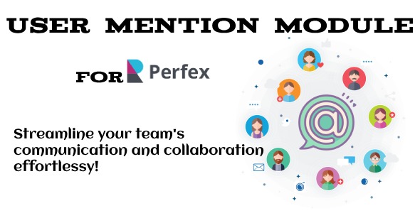 User Mention Module for Perfex