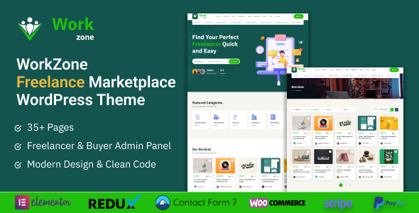 WorkZone – Job Board & Freelance Marketplace WordPress Theme