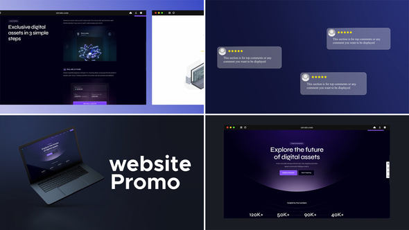 Fast Website Promo Product Promo template preview