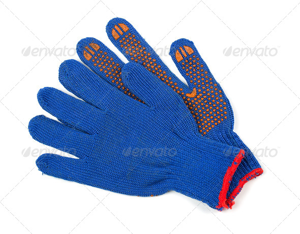 Work gloves - Stock Photo - Images
