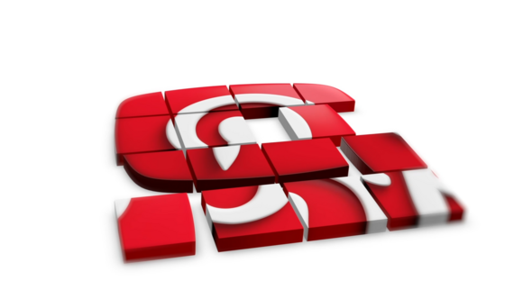 Mosaic Logo Reveal Logo Stings template preview