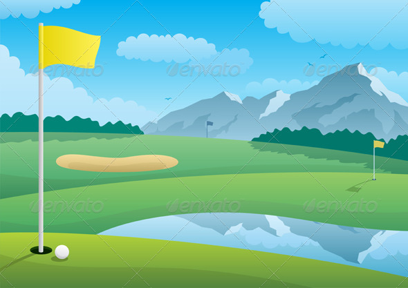 Golf Course - Landscapes Nature