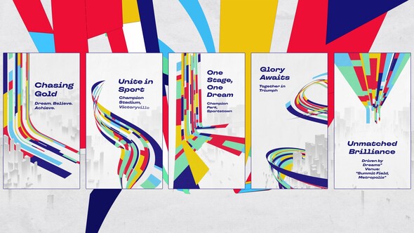 Sport Intro and Transition Package broadcast-packages template preview