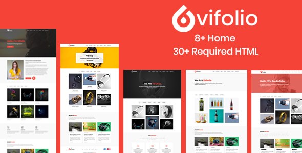 Vifolio - Creative Portfolio Template