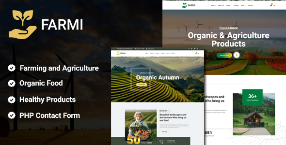 Farmi - Organic Farm Agriculture Template