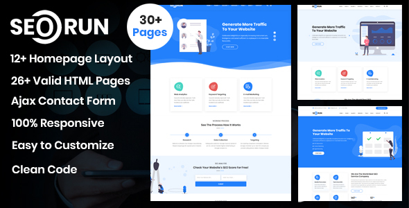 Seorun - SEO & Digital Marketing Agency Template