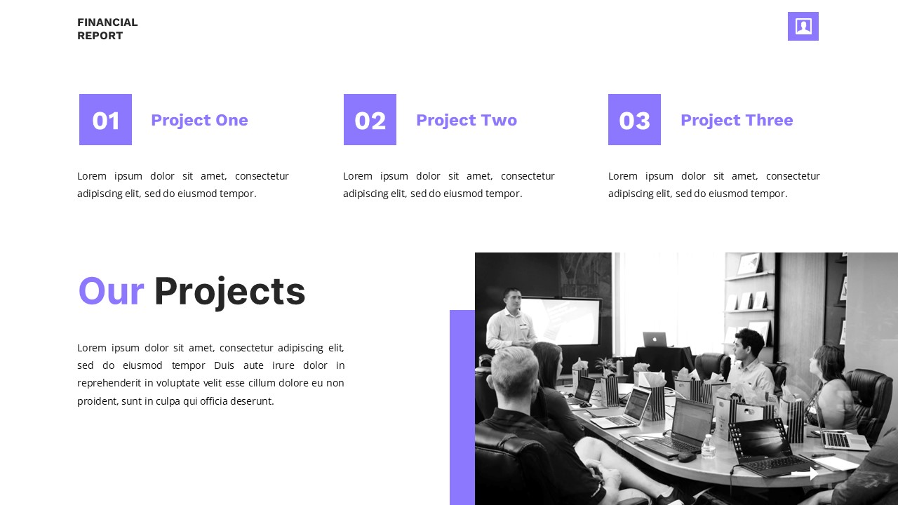 Financial Report - Financial Google Slide Templates, Presentation Templates