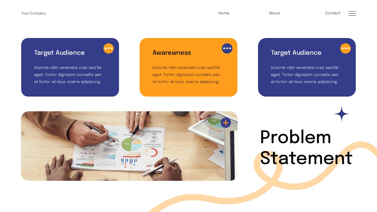 White Blue Orange Modern UI UX BUsiness Plan Presentation Google Slide ...