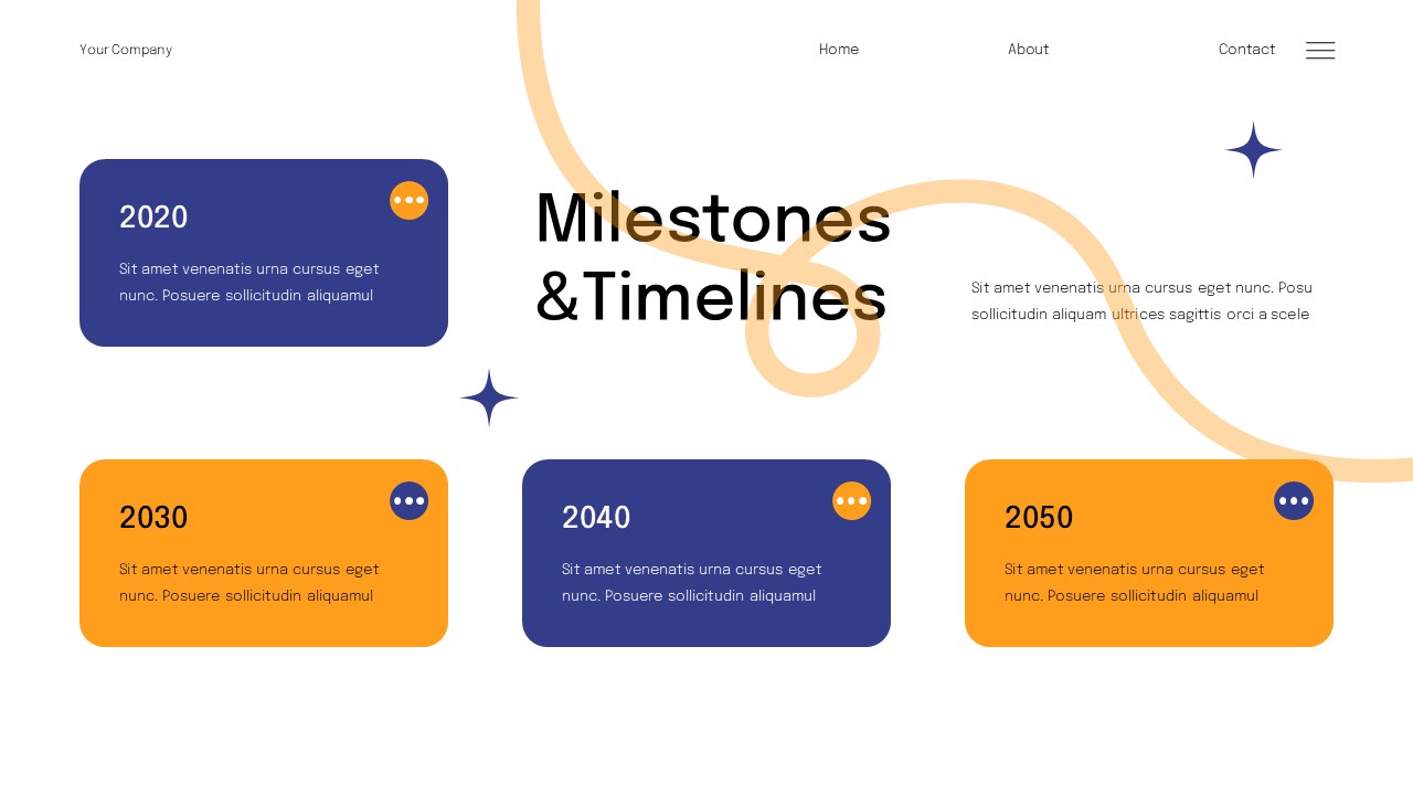 White Blue Orange Modern UI UX BUsiness Plan Presentation Google Slide ...