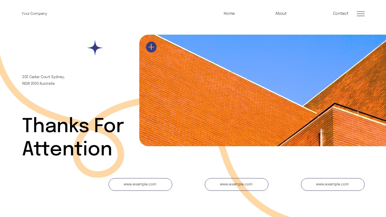 White Blue Orange Modern UI UX BUsiness Plan Presentation Google Slide ...