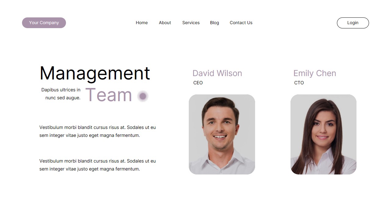 Purple Modern Minimalist Business Plan Presentation, Presentation Templates