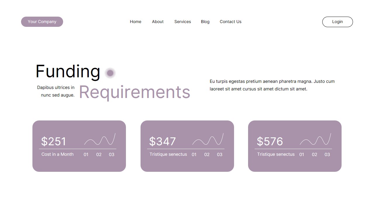 Purple Modern Minimalist Business Plan Presentation, Presentation Templates