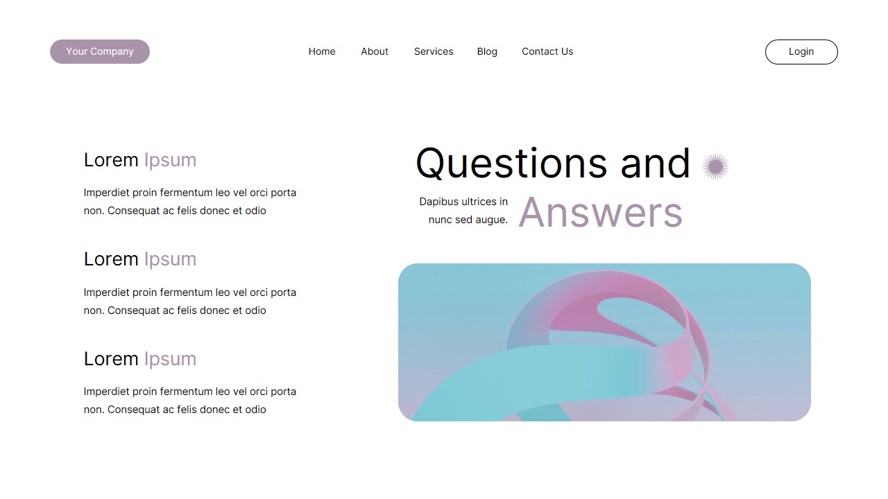 Purple Modern Minimalist Business Plan Presentation, Presentation Templates