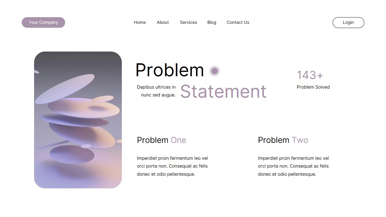 Purple Modern Minimalist Business Plan Presentation, Presentation Templates