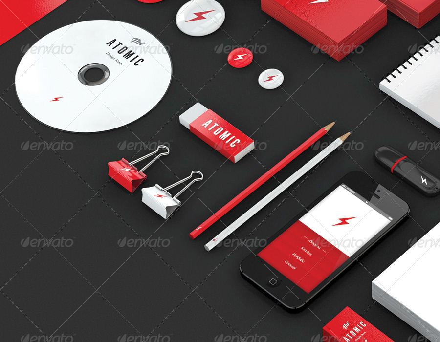 Download Brand Identity | Stationary Mockup - Pack:1/2 by Zeon | GraphicRiver