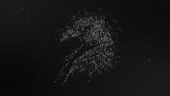 Digital Particles Logo V2 Logo Stings template preview