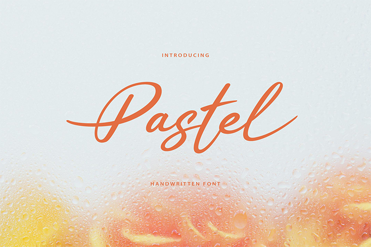 Pastel Handwritten Font, Fonts | GraphicRiver