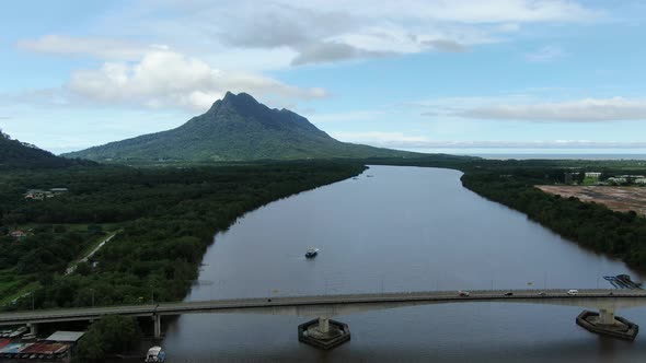 The Beaches at the most southern part of Borneo Island alt