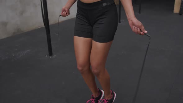 Cross training at a gym alt