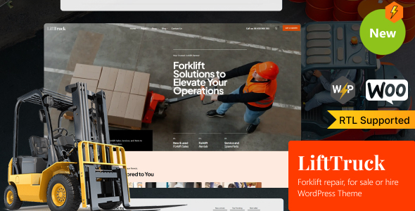 LiftTruck - Forklift Rentals, Services & DealerTheme