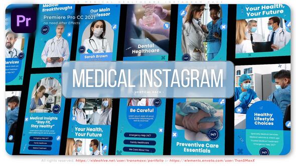 10 Medical Healthcare Instagram Pack