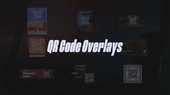 QR Code Titles, After Effects Project Files | VideoHive