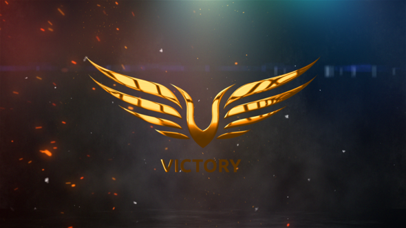 Gold Logo Animation Logo Stings template preview