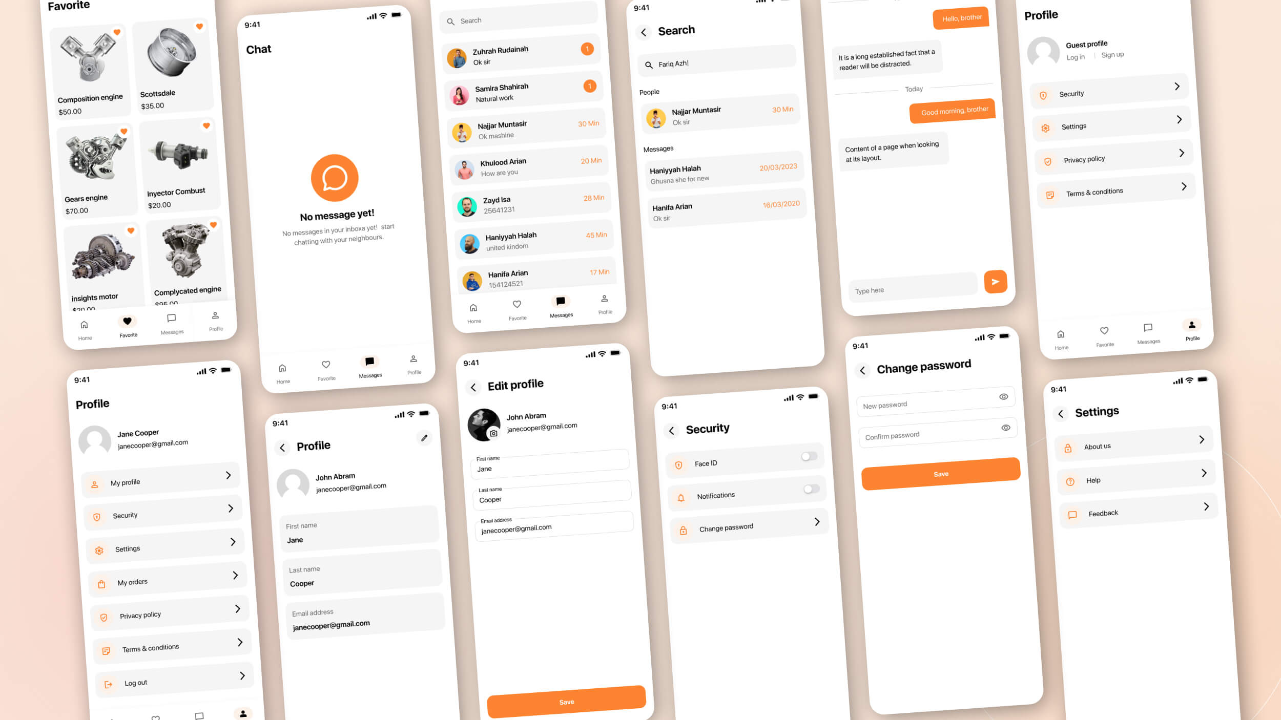AutoParts Store App Store app in Flutter 3.x (Android, iOS