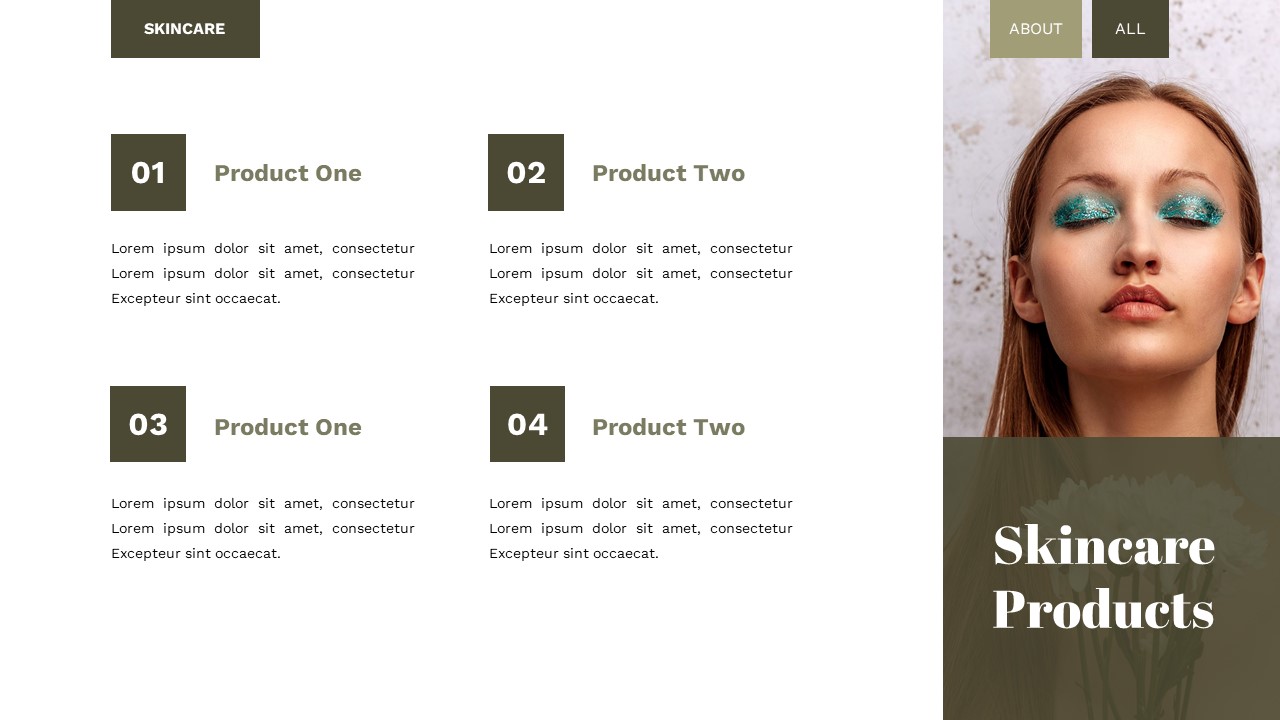 Skincare - Beauty Powerpoint Templates, Presentation Templates ...