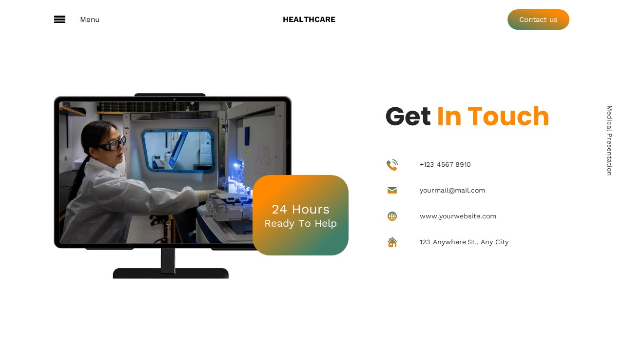 Healthcare - Medical Google Slide Templates, Presentation Templates
