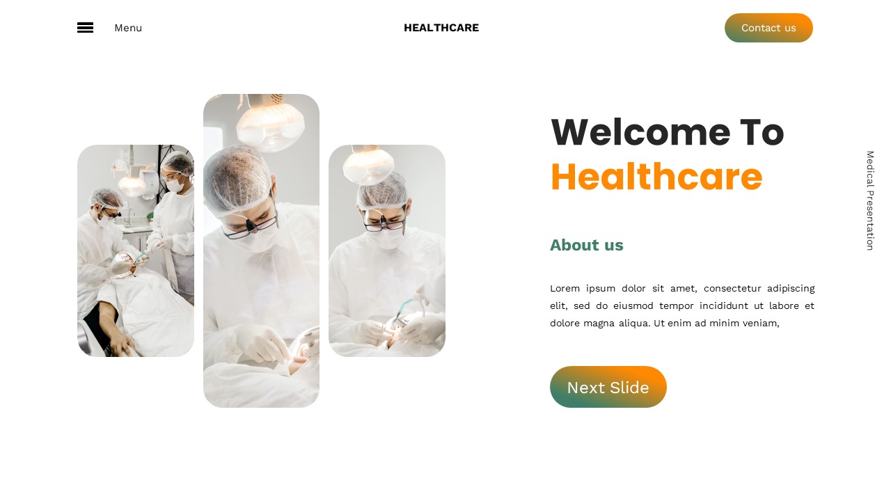 Healthcare - Medical Google Slide Templates, Presentation Templates