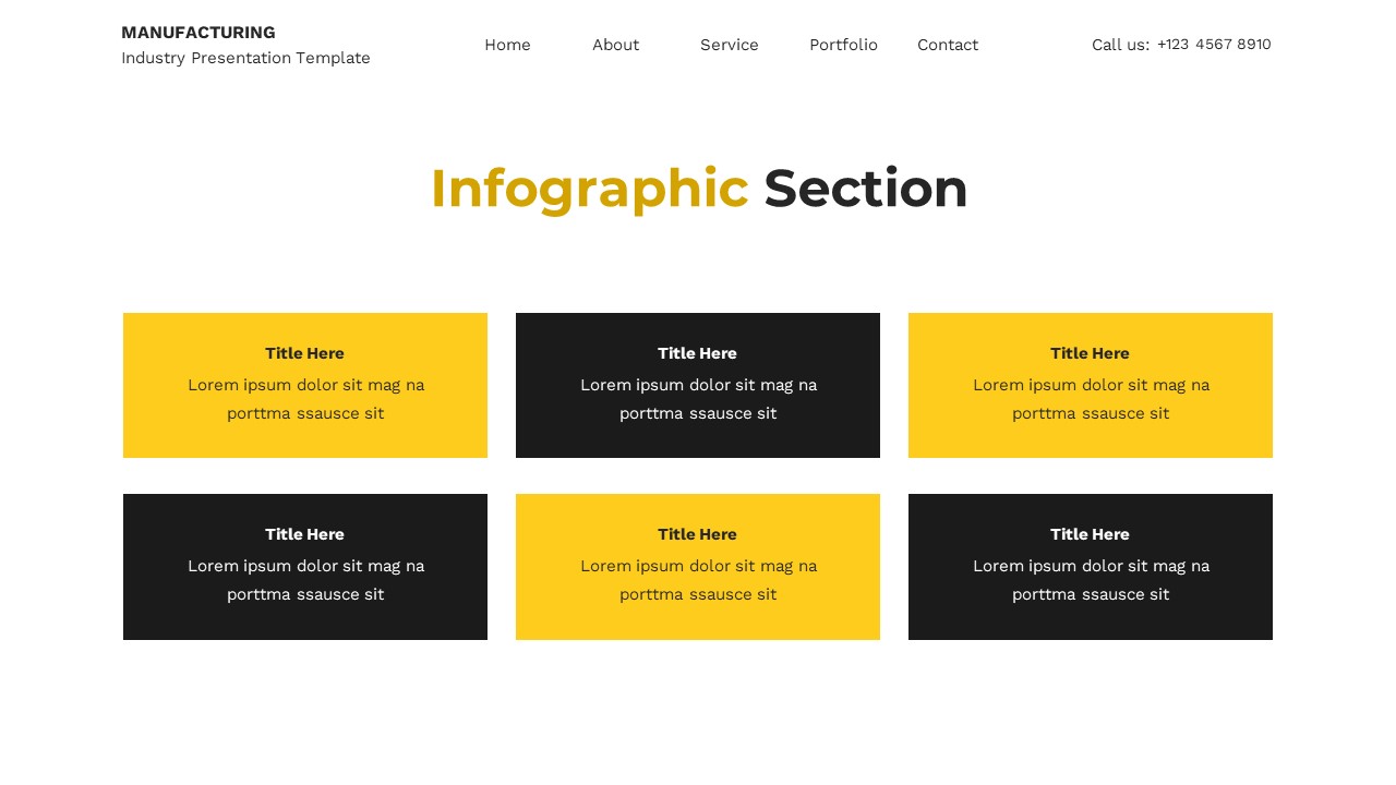 Manufacturing - Industry Keynote Templates, Presentation Templates