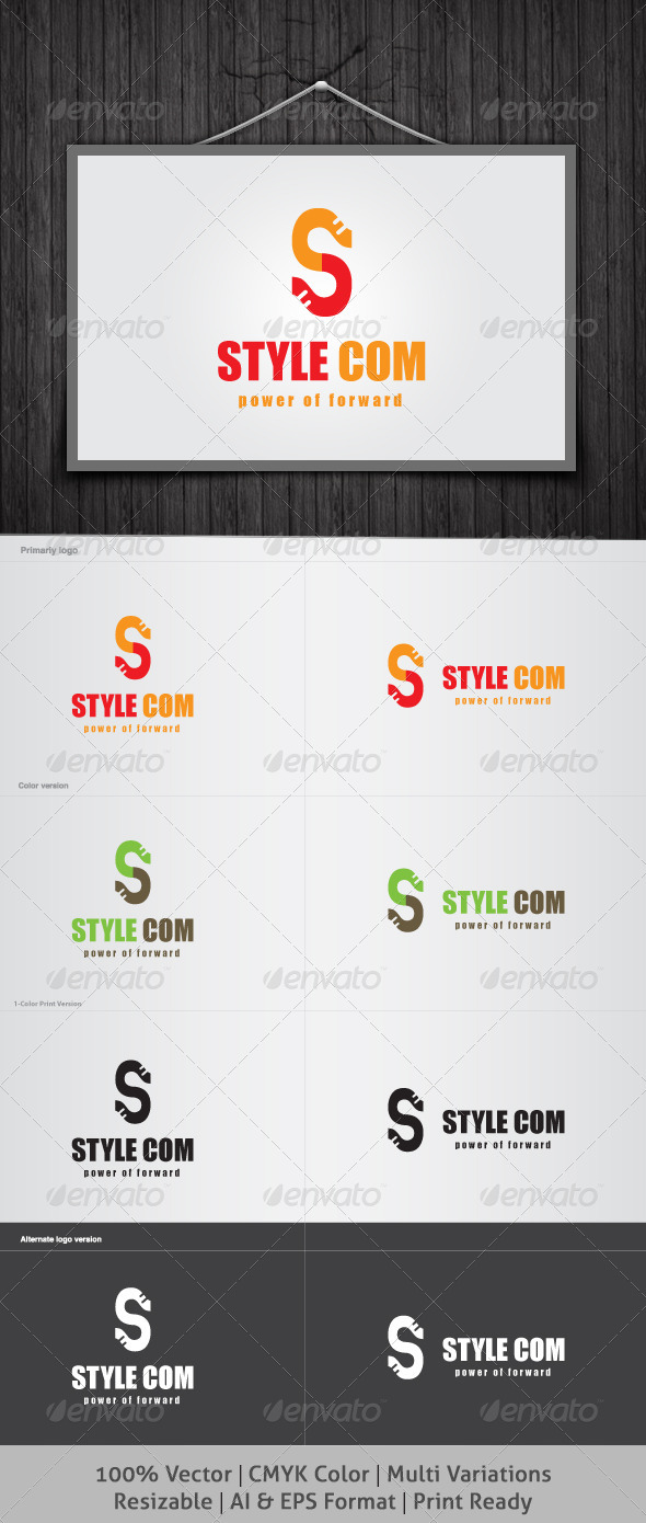 Style Com Logo - Letters Logo Templates