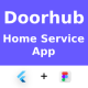 DoorHubANDROID+IOS+FIGMA(Free)|UIKit|Flutter|HomeServiceProvide