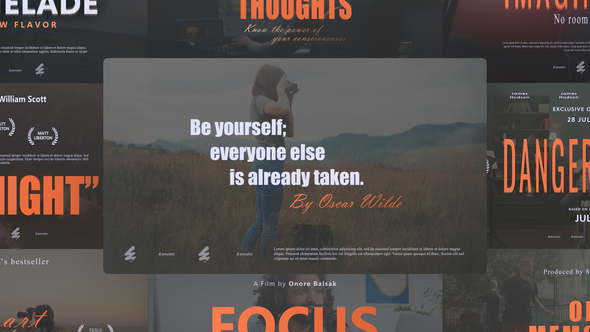 Dream Cinematic Titles Titles template preview