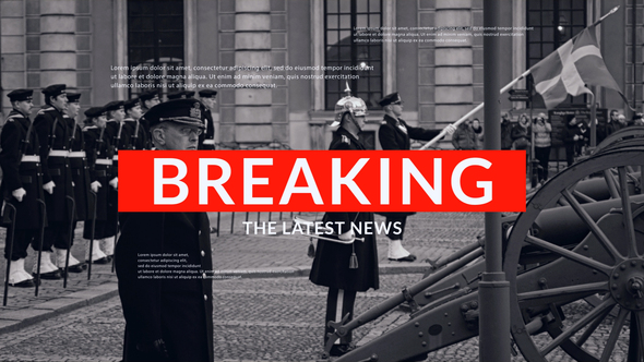 News Intro broadcast-packages template preview