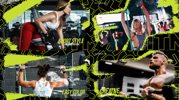 Grunge Intro | Active Openers template preview