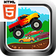 Monster Truck Challenge HTML5 Racing Game