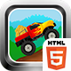 Coins Transporter Monster Truck HTML5 Racing Game