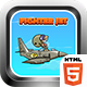 Fighter Jet HTML5 Shooting Game