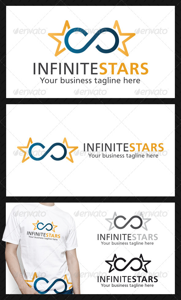 Infinite Stars Logo Template - Symbols Logo Templates
