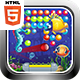 Fish Egg Breaker v2 HTML5 Bricks Breaker Game